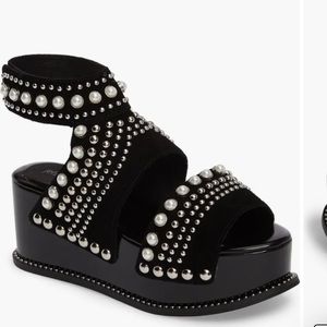 Jeffrey Campbell Palmira stuffed platforms